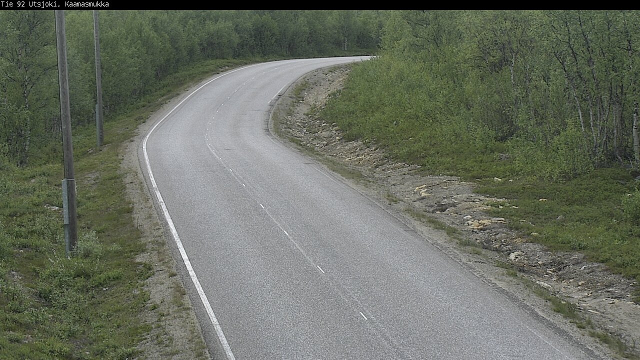 Kelikamerat Kuva Tie 92 Utsjoki, Kaamasmukka, Utsjoki, Lappi