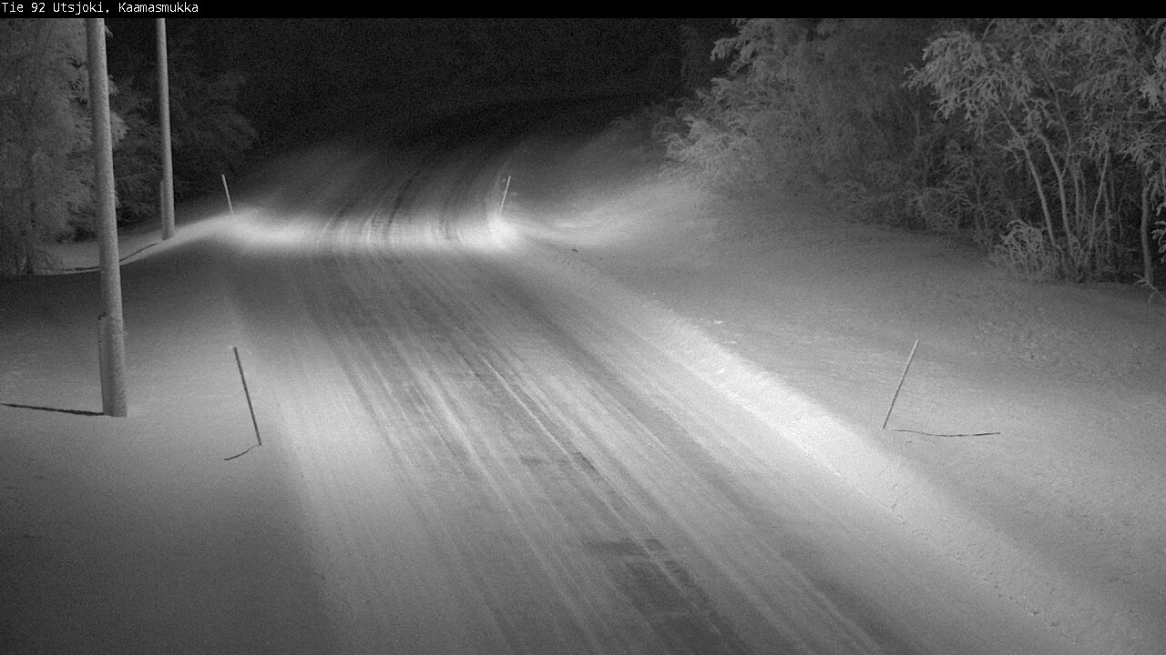 Kelikamerat Kuva Tie 92 Utsjoki, Kaamasmukka, Utsjoki, Lappi