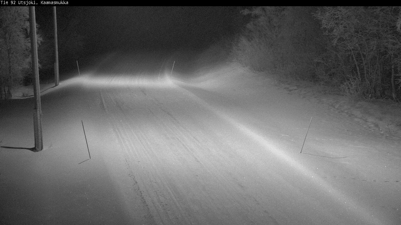 Kelikamerat Kuva Tie 92 Utsjoki, Kaamasmukka, Utsjoki, Lappi