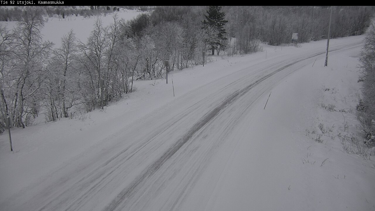 Kelikamerat Kuva Tie 92 Utsjoki, Kaamasmukka, Utsjoki, Lappi