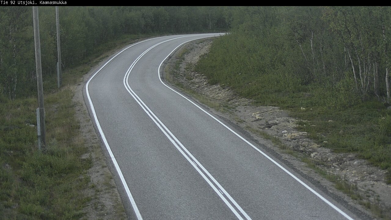 Kelikamerat Kuva Tie 92 Utsjoki, Kaamasmukka, Utsjoki, Lappi