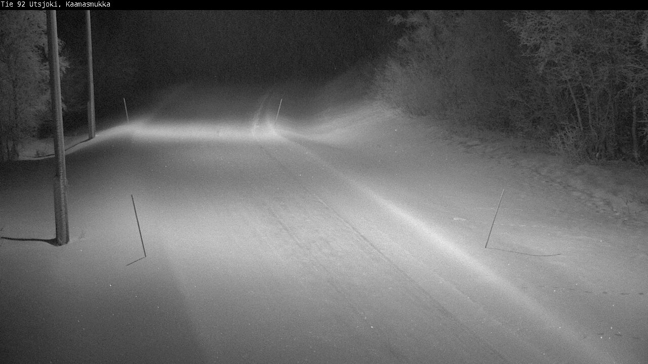 Kelikamerat Kuva Tie 92 Utsjoki, Kaamasmukka, Utsjoki, Lappi