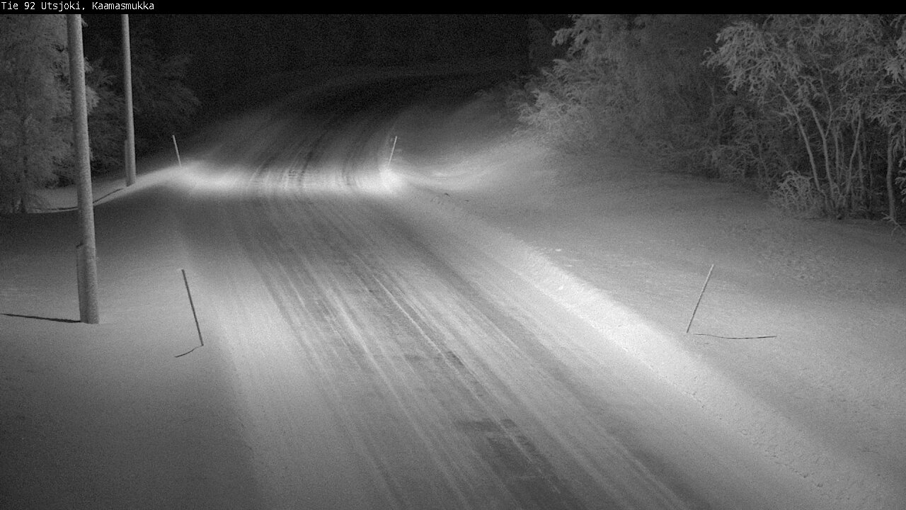 Kelikamerat Kuva Tie 92 Utsjoki, Kaamasmukka, Utsjoki, Lappi