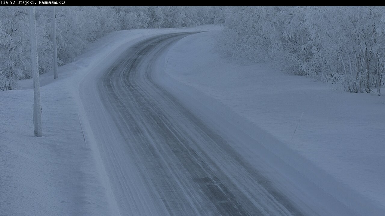 Weather Camera Image Road 92 Utsjoki, Kaamasmukka, Utsjoki, Lappi