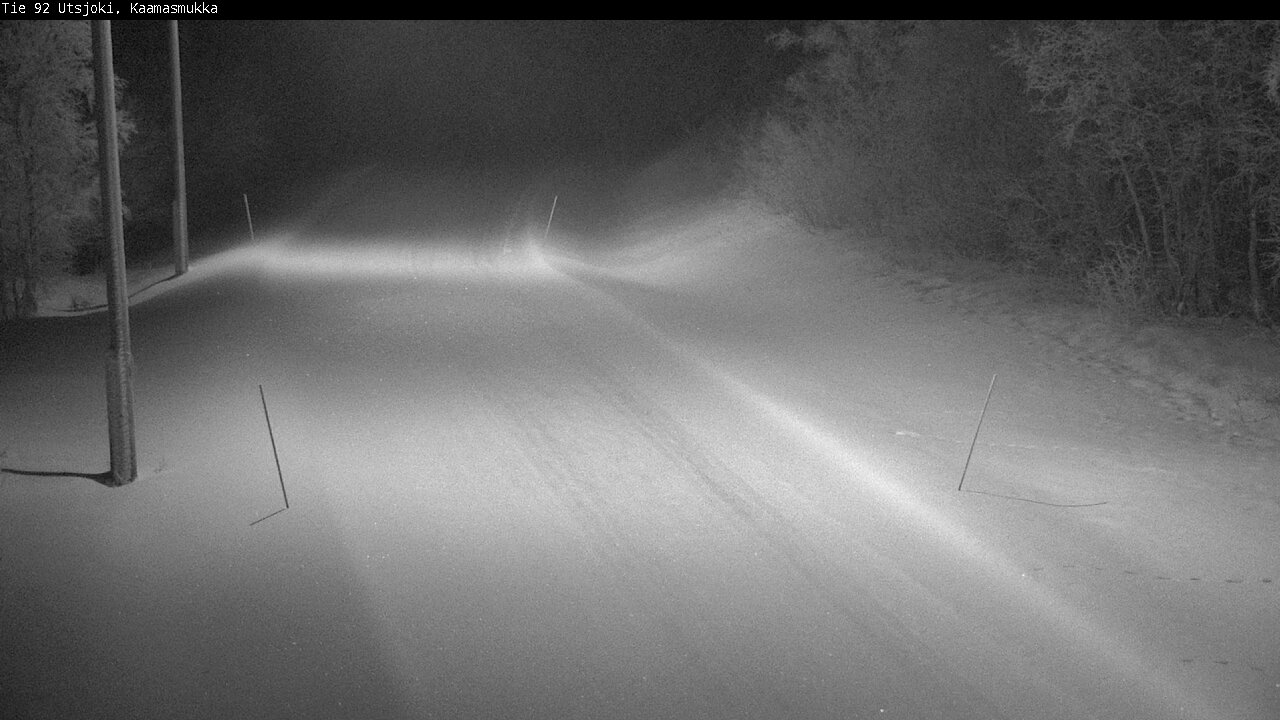 Kelikamerat Kuva Tie 92 Utsjoki, Kaamasmukka, Utsjoki, Lappi