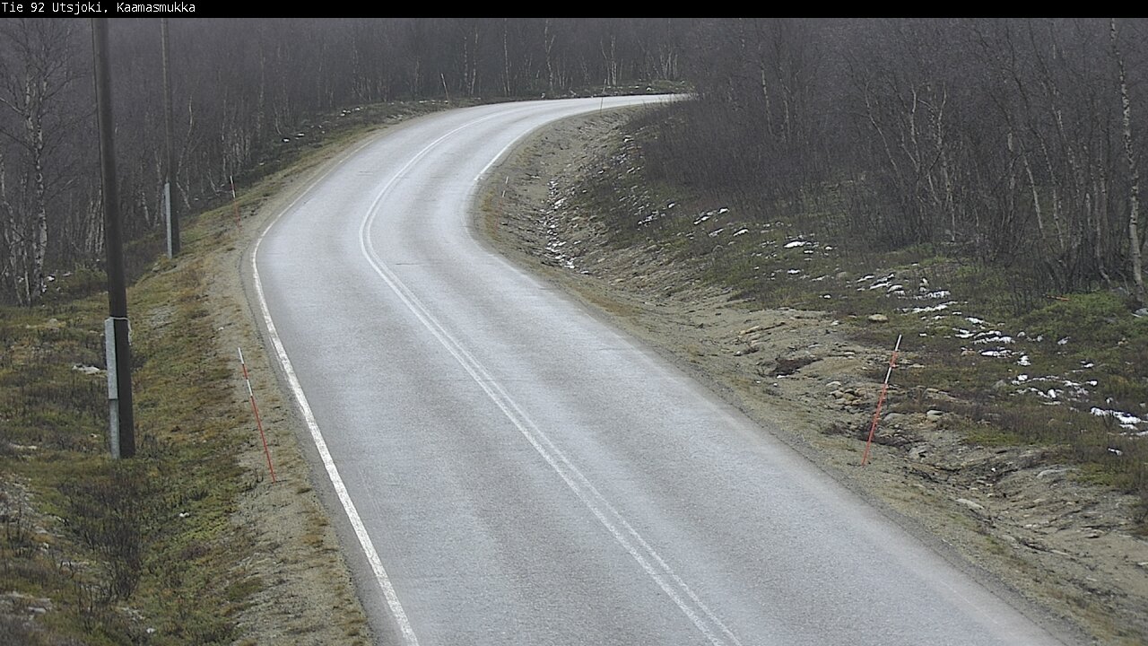 Kelikamerat Kuva Tie 92 Utsjoki, Kaamasmukka, Utsjoki, Lappi