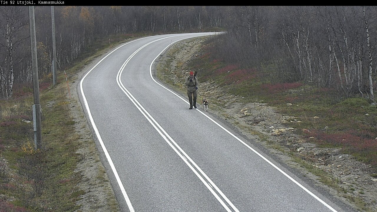 Kelikamerat Kuva Tie 92 Utsjoki, Kaamasmukka, Utsjoki, Lappi