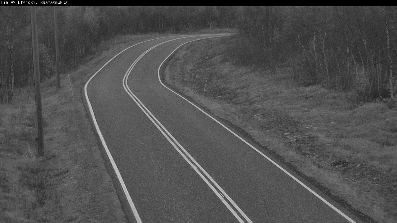 Kelikamerat Kuva Tie 92 Utsjoki, Kaamasmukka, Utsjoki, Lappi