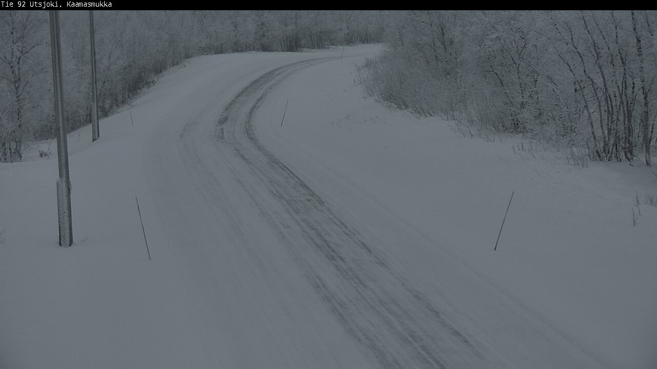 Kelikamerat Kuva Tie 92 Utsjoki, Kaamasmukka, Utsjoki, Lappi