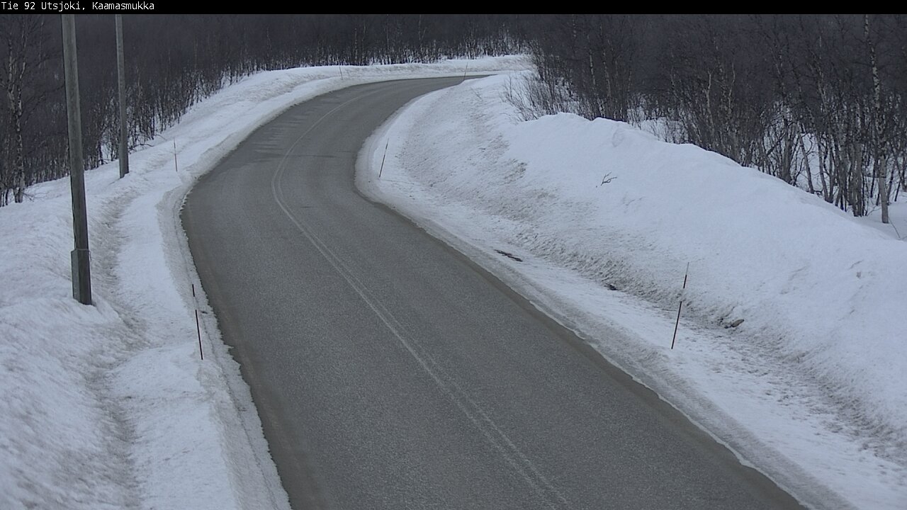 Weather Camera Image Road 92 Utsjoki, Kaamasmukka, Utsjoki, Lappi