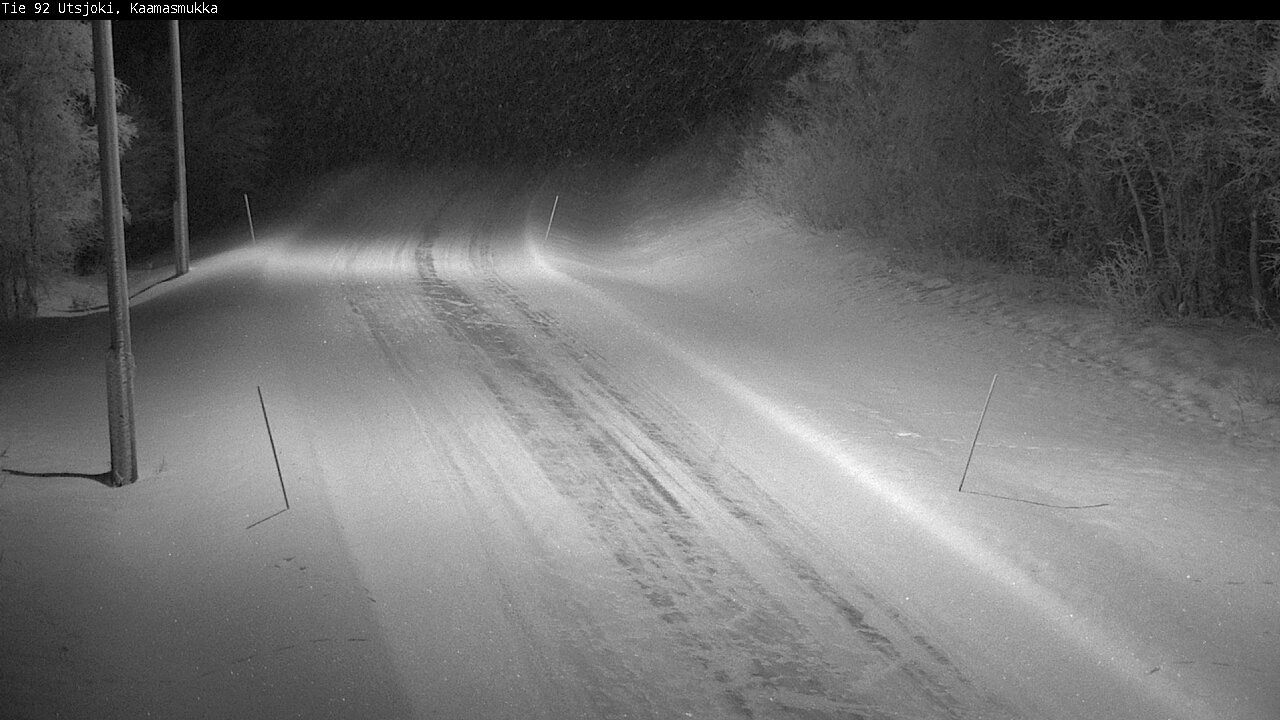 Kelikamerat Kuva Tie 92 Utsjoki, Kaamasmukka, Utsjoki, Lappi