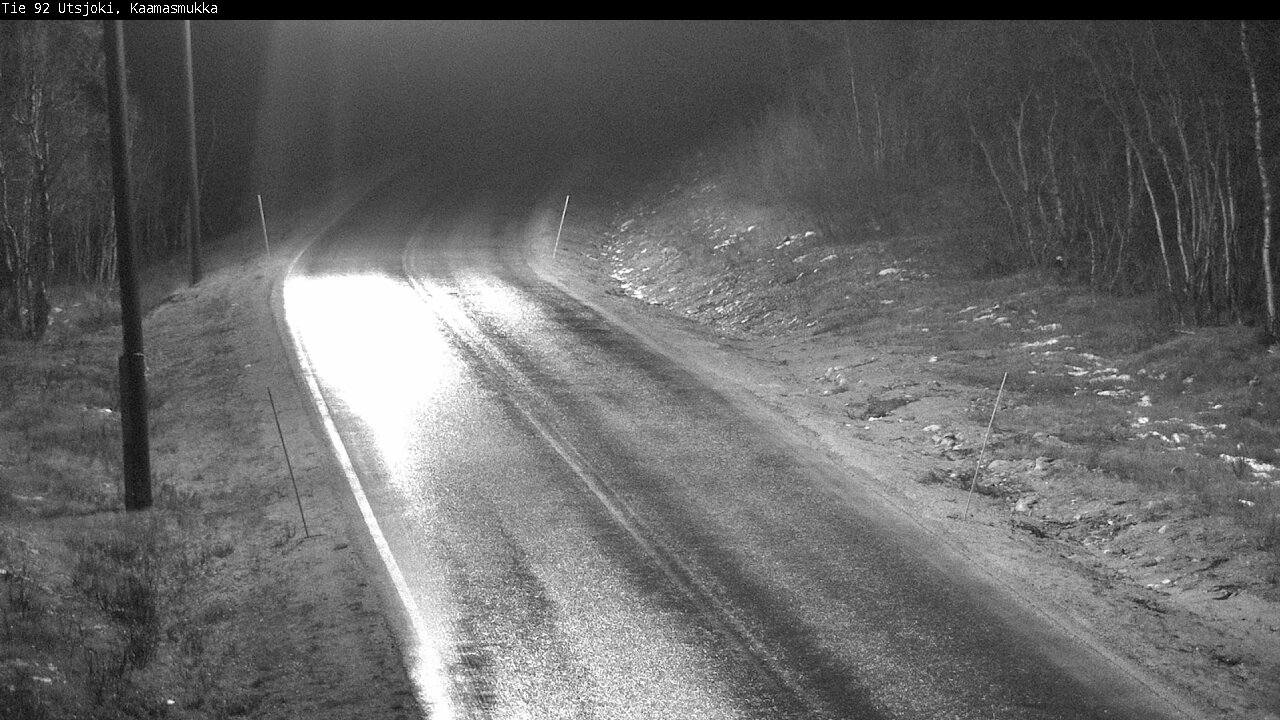 Kelikamerat Kuva Tie 92 Utsjoki, Kaamasmukka, Utsjoki, Lappi