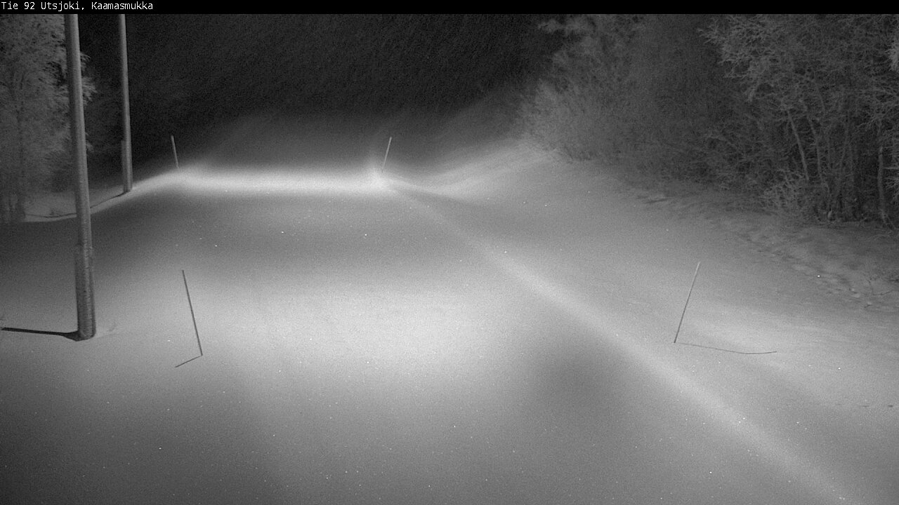 Kelikamerat Kuva Tie 92 Utsjoki, Kaamasmukka, Utsjoki, Lappi