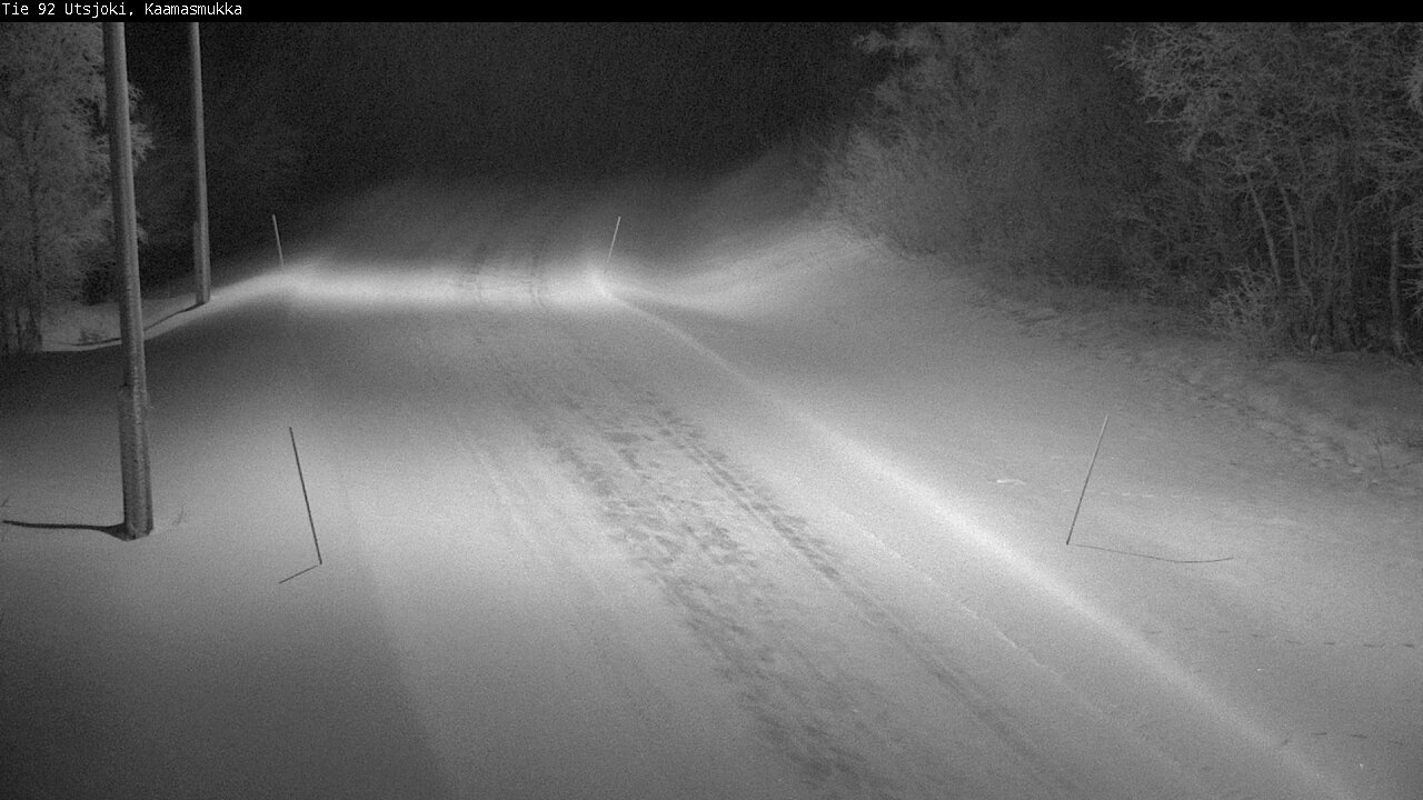 Kelikamerat Kuva Tie 92 Utsjoki, Kaamasmukka, Utsjoki, Lappi