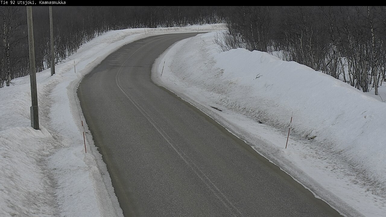 Weather Camera Image Road 92 Utsjoki, Kaamasmukka, Utsjoki, Lappi