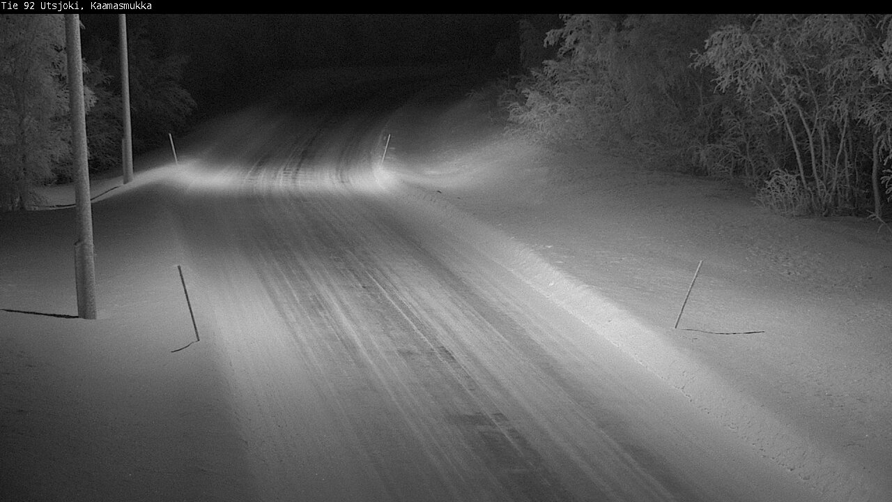 Kelikamerat Kuva Tie 92 Utsjoki, Kaamasmukka, Utsjoki, Lappi