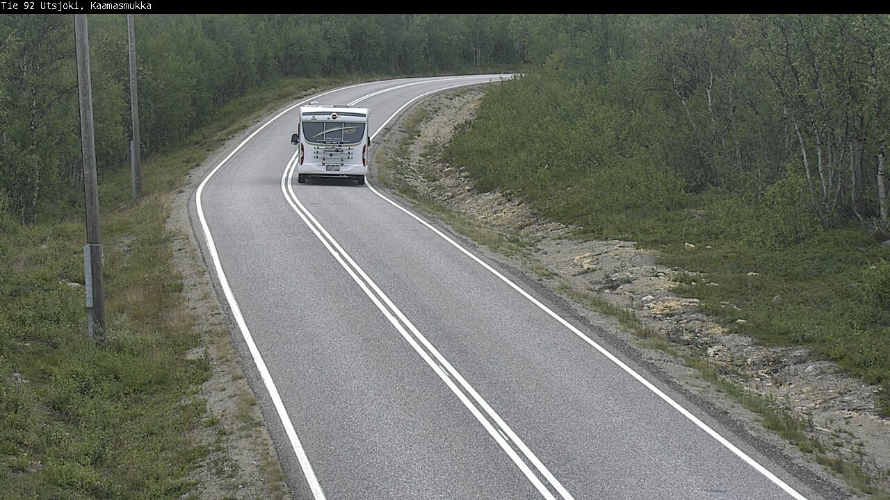 Kelikamerat Kuva Tie 92 Utsjoki, Kaamasmukka, Utsjoki, Lappi
