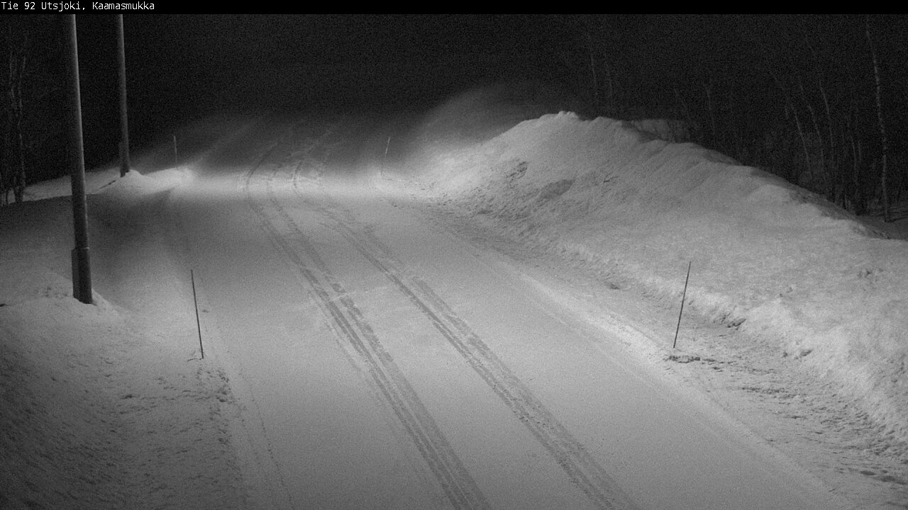 Weather Camera Image Road 92 Utsjoki, Kaamasmukka, Utsjoki, Lappi
