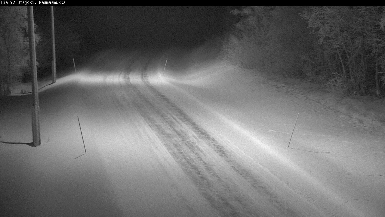 Kelikamerat Kuva Tie 92 Utsjoki, Kaamasmukka, Utsjoki, Lappi