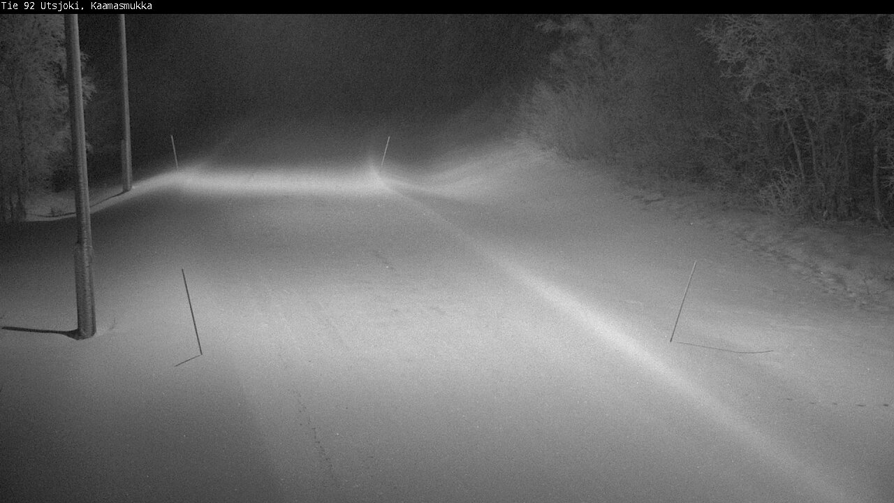 Kelikamerat Kuva Tie 92 Utsjoki, Kaamasmukka, Utsjoki, Lappi