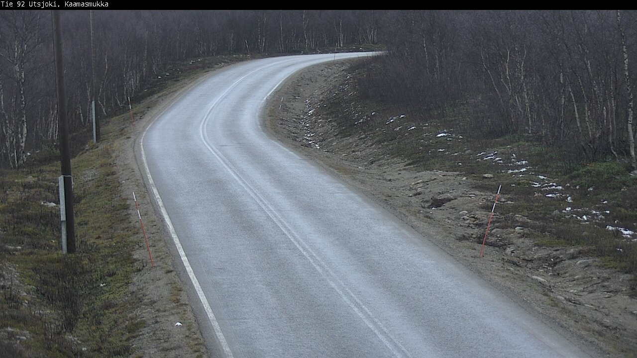 Kelikamerat Kuva Tie 92 Utsjoki, Kaamasmukka, Utsjoki, Lappi