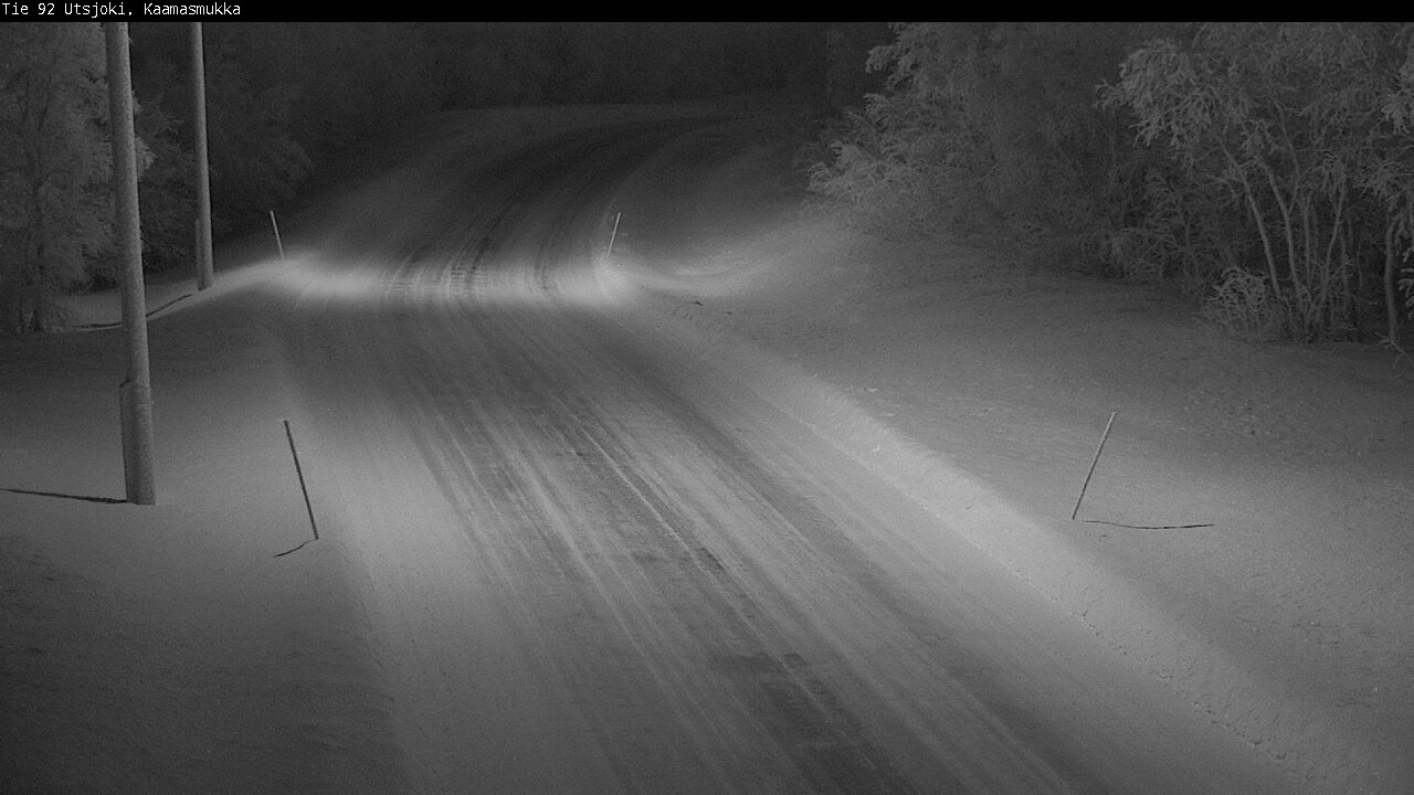 Kelikamerat Kuva Tie 92 Utsjoki, Kaamasmukka, Utsjoki, Lappi