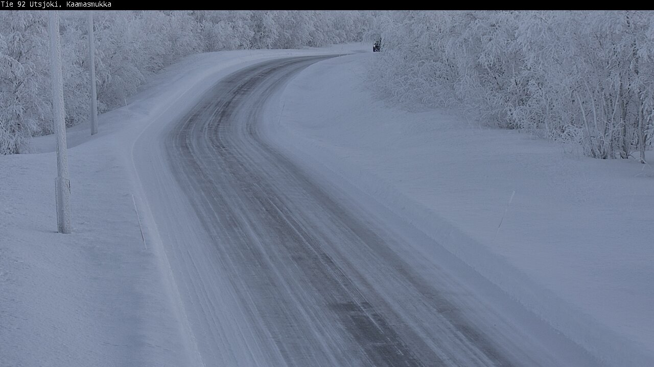 Weather Camera Image Road 92 Utsjoki, Kaamasmukka, Utsjoki, Lappi