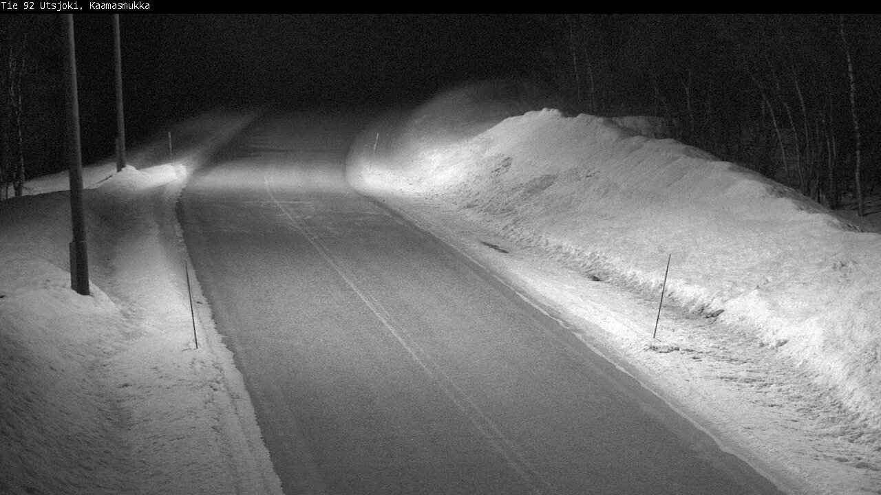 Weather Camera Image Road 92 Utsjoki, Kaamasmukka, Utsjoki, Lappi