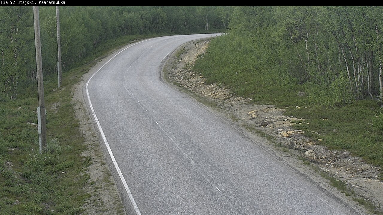 Kelikamerat Kuva Tie 92 Utsjoki, Kaamasmukka, Utsjoki, Lappi