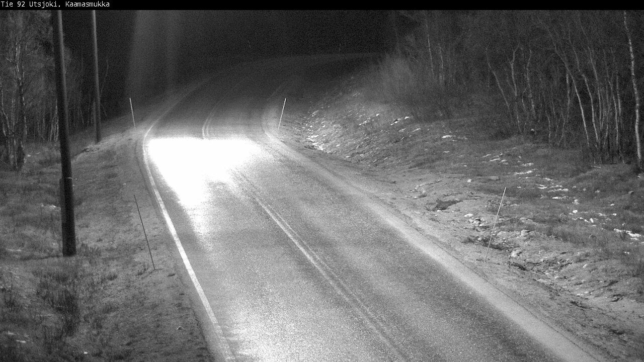 Kelikamerat Kuva Tie 92 Utsjoki, Kaamasmukka, Utsjoki, Lappi
