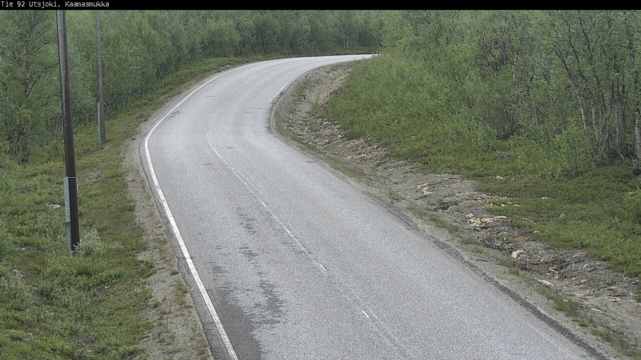 Kelikamerat Kuva Tie 92 Utsjoki, Kaamasmukka, Utsjoki, Lappi
