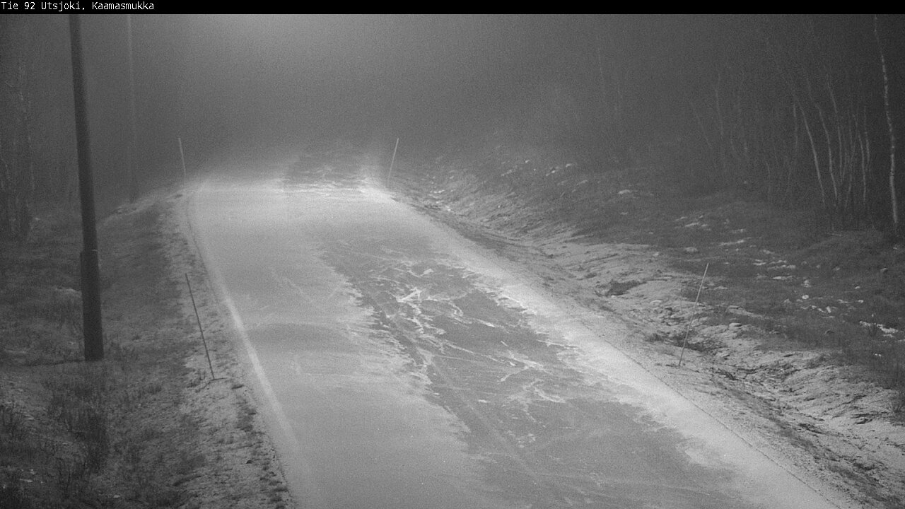 Kelikamerat Kuva Tie 92 Utsjoki, Kaamasmukka, Utsjoki, Lappi