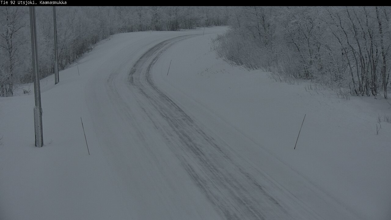 Kelikamerat Kuva Tie 92 Utsjoki, Kaamasmukka, Utsjoki, Lappi