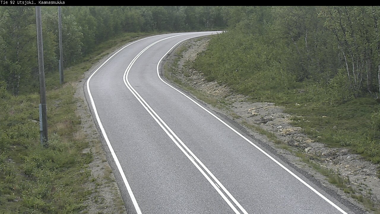 Weather Camera Image Road 92 Utsjoki, Kaamasmukka, Utsjoki, Lappi