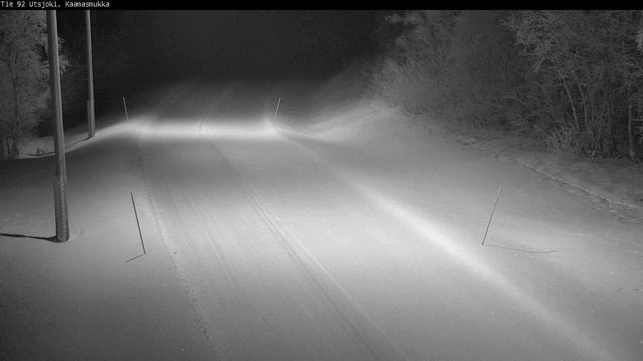 Kelikamerat Kuva Tie 92 Utsjoki, Kaamasmukka, Utsjoki, Lappi