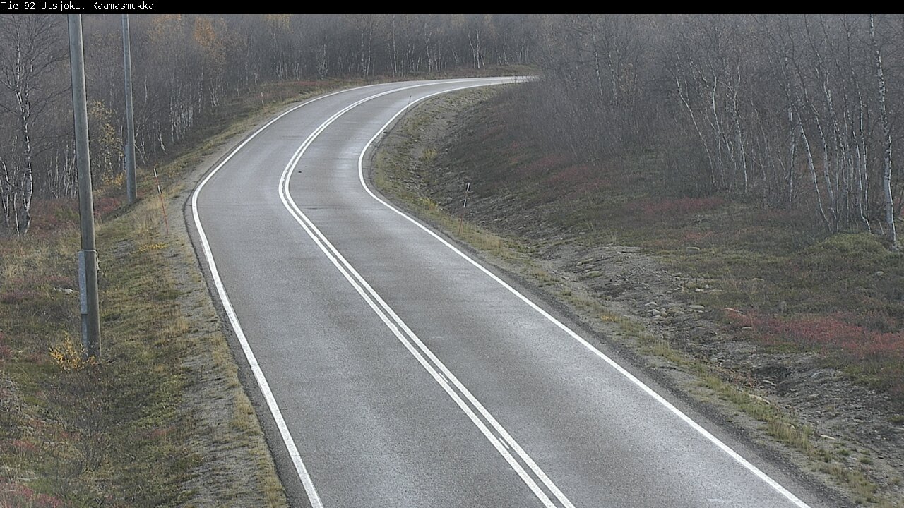 Kelikamerat Kuva Tie 92 Utsjoki, Kaamasmukka, Utsjoki, Lappi