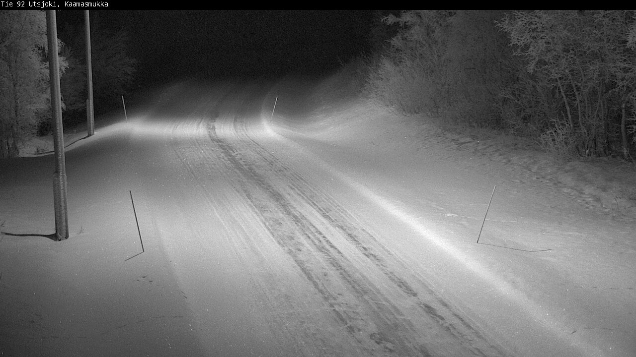 Kelikamerat Kuva Tie 92 Utsjoki, Kaamasmukka, Utsjoki, Lappi