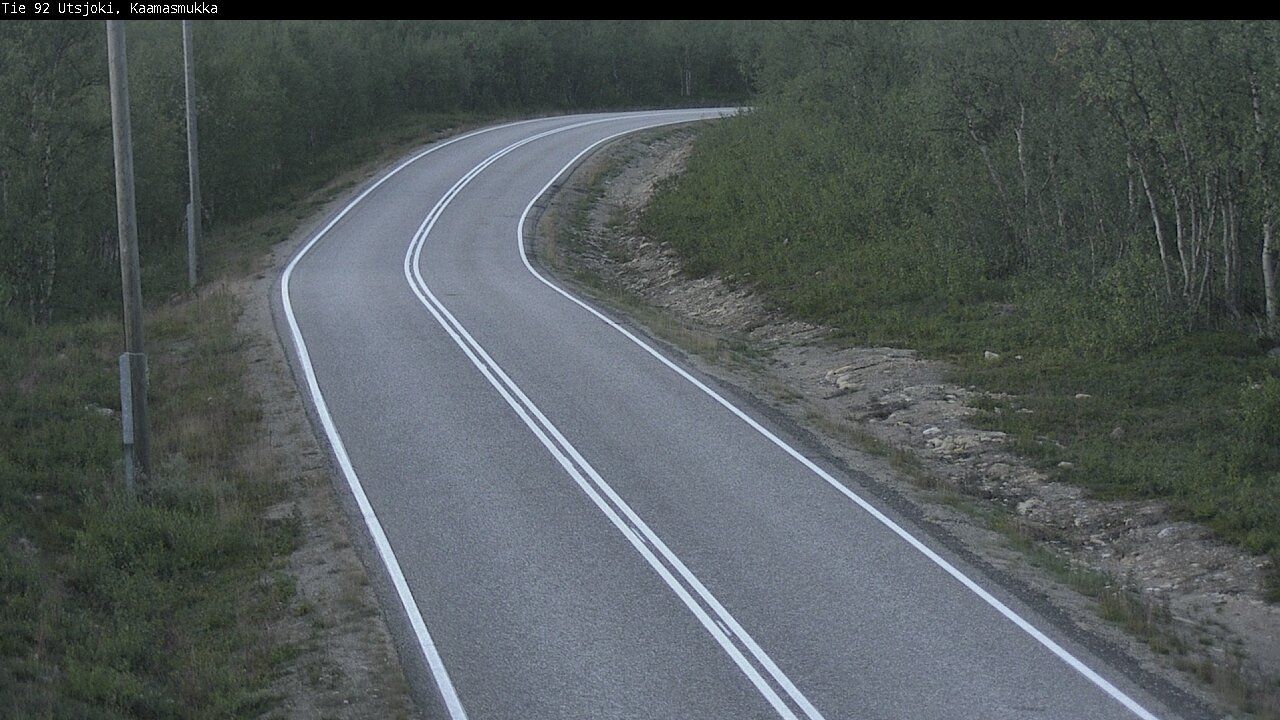 Kelikamerat Kuva Tie 92 Utsjoki, Kaamasmukka, Utsjoki, Lappi