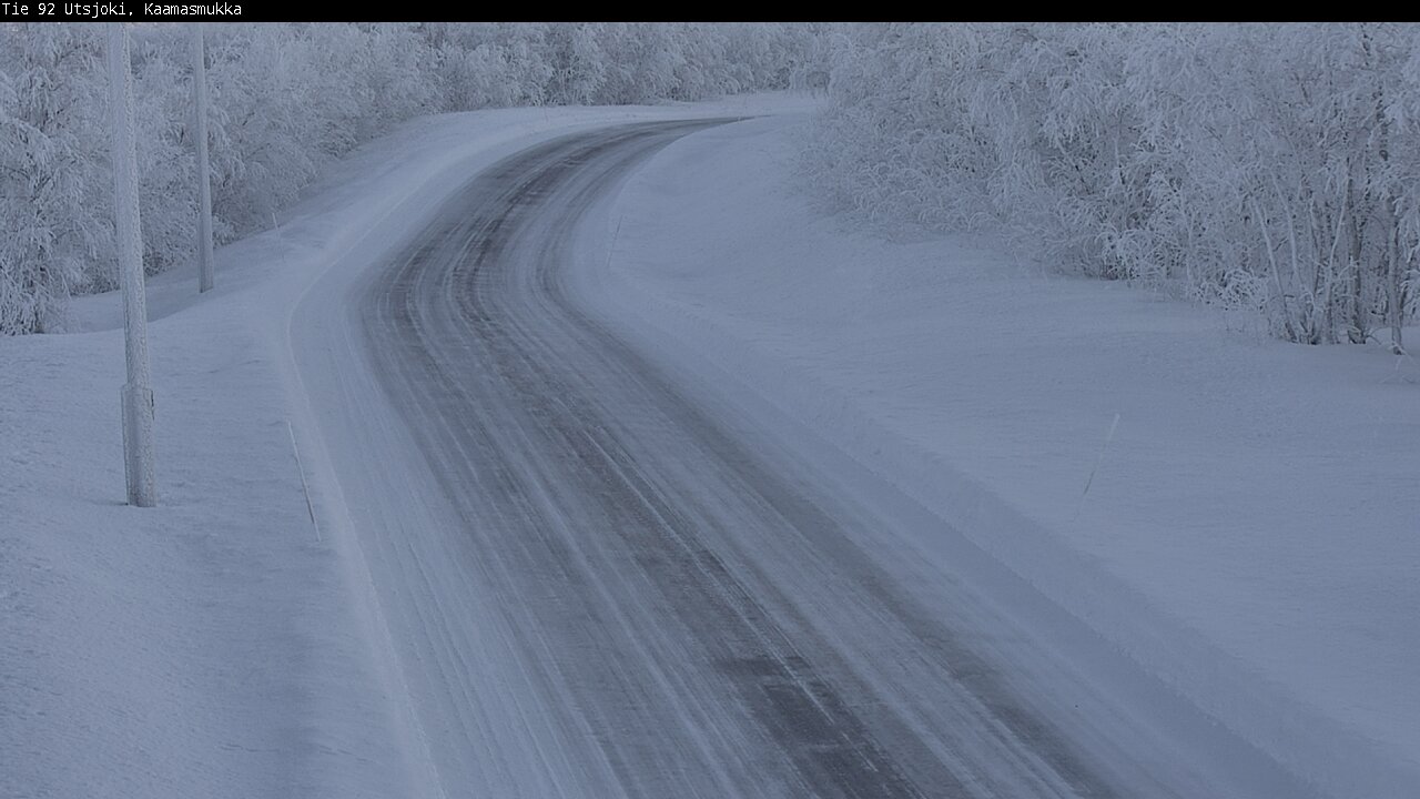 Weather Camera Image Road 92 Utsjoki, Kaamasmukka, Utsjoki, Lappi