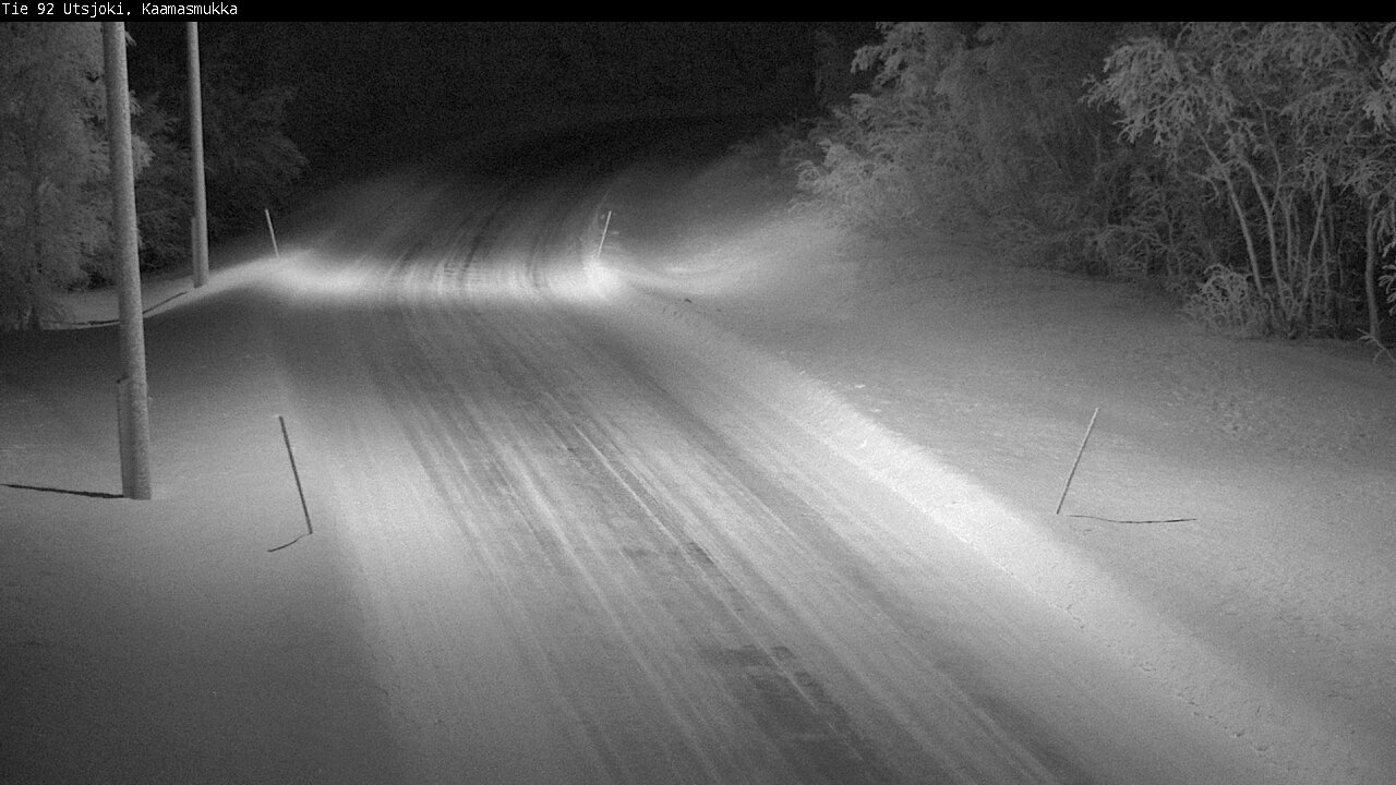 Kelikamerat Kuva Tie 92 Utsjoki, Kaamasmukka, Utsjoki, Lappi