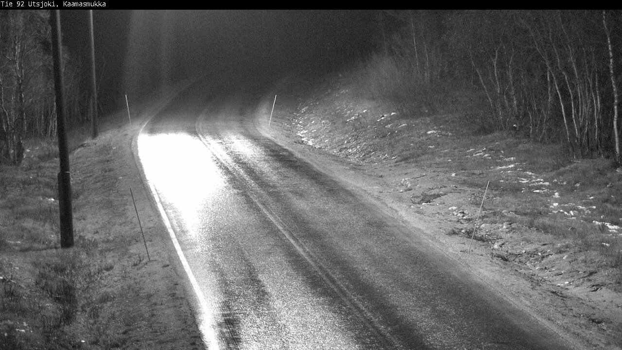 Kelikamerat Kuva Tie 92 Utsjoki, Kaamasmukka, Utsjoki, Lappi