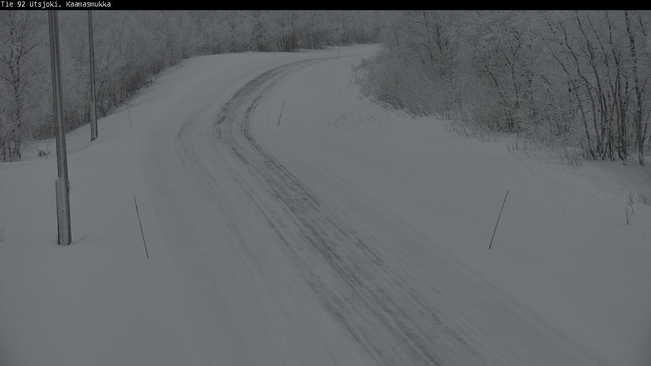 Kelikamerat Kuva Tie 92 Utsjoki, Kaamasmukka, Utsjoki, Lappi