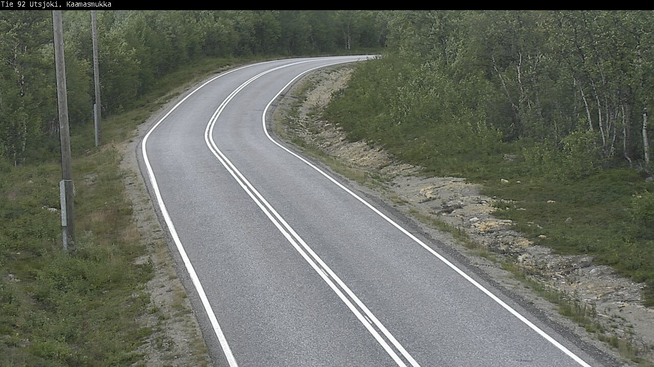 Kelikamerat Kuva Tie 92 Utsjoki, Kaamasmukka, Utsjoki, Lappi