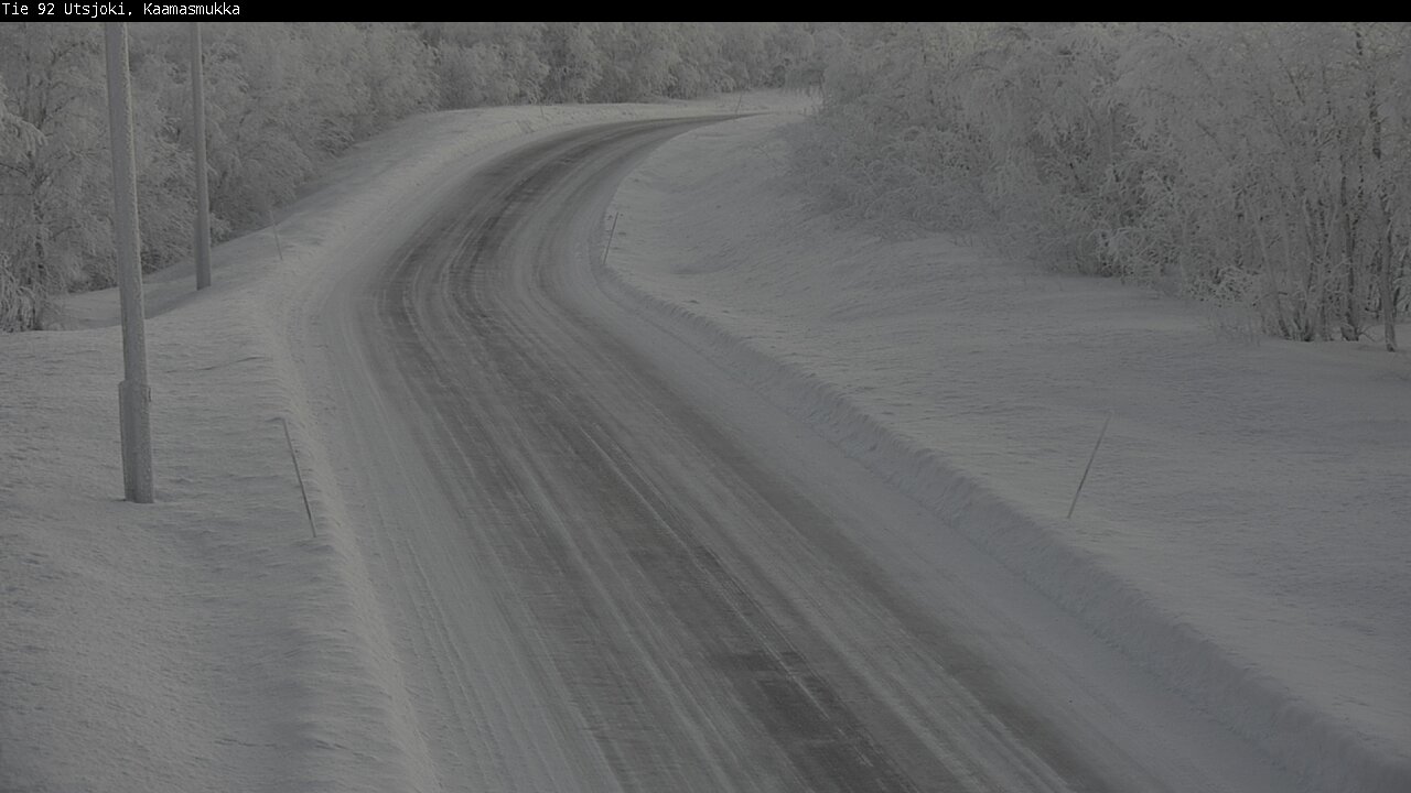 Kelikamerat Kuva Tie 92 Utsjoki, Kaamasmukka, Utsjoki, Lappi
