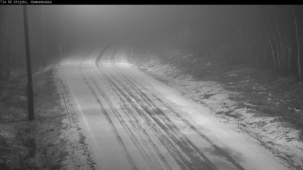 Kelikamerat Kuva Tie 92 Utsjoki, Kaamasmukka, Utsjoki, Lappi