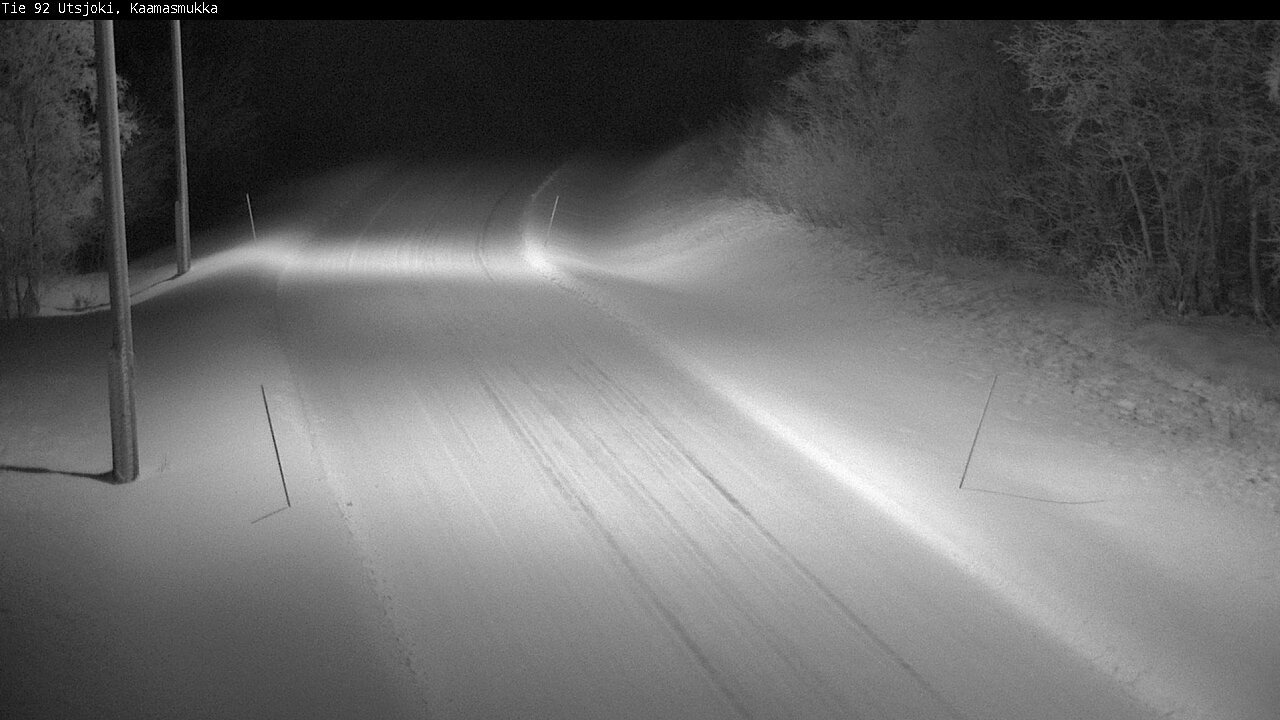 Kelikamerat Kuva Tie 92 Utsjoki, Kaamasmukka, Utsjoki, Lappi