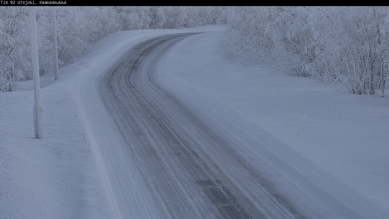 Weather Camera Image Road 92 Utsjoki, Kaamasmukka, Utsjoki, Lappi