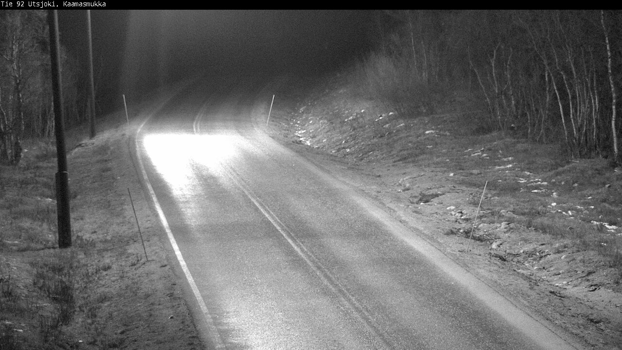 Kelikamerat Kuva Tie 92 Utsjoki, Kaamasmukka, Utsjoki, Lappi