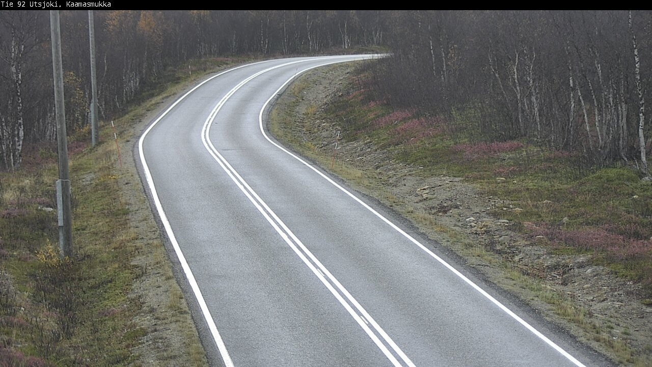 Weather Camera Image Road 92 Utsjoki, Kaamasmukka, Utsjoki, Lappi