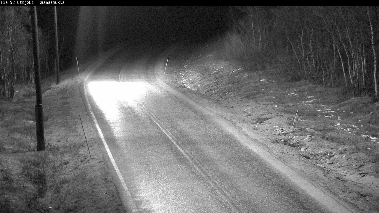 Kelikamerat Kuva Tie 92 Utsjoki, Kaamasmukka, Utsjoki, Lappi